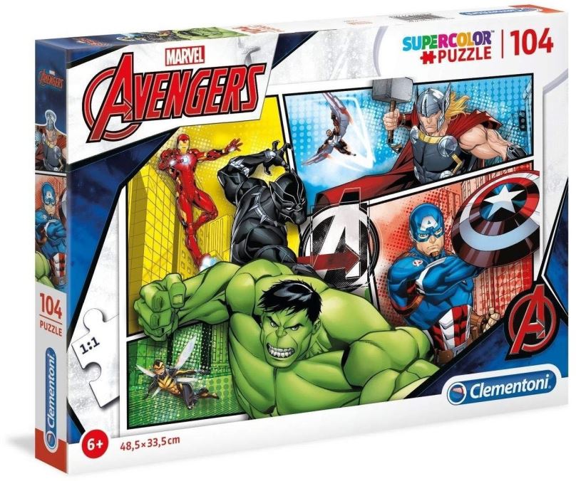 Puzzle Clementoni Puzzle Avengers 104 dílků