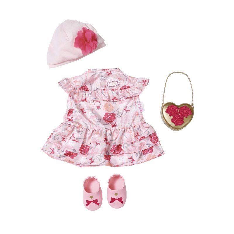 Oblečení pro panenky Baby Annabell Květinková souprava Deluxe