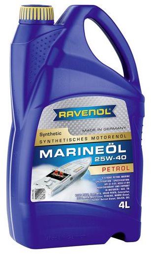 Motorový olej RAVENOL MARINEOIL PETROL SAE 25W40 synthetic; 4 L