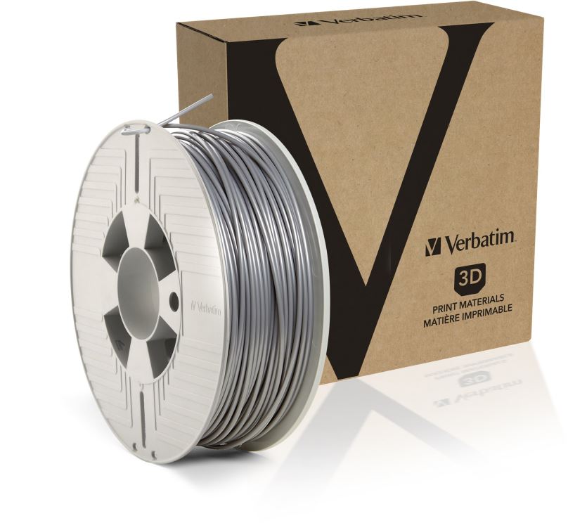Filament Verbatim PLA 2.85mm 1kg stříbrná