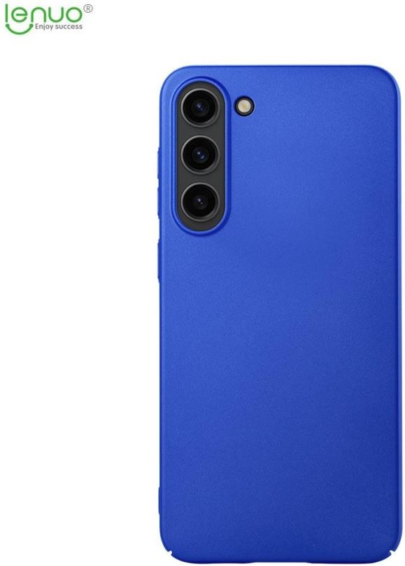 Kryt na mobil Lenuo Leshield obal pro Samsung Galaxy S23, modrá