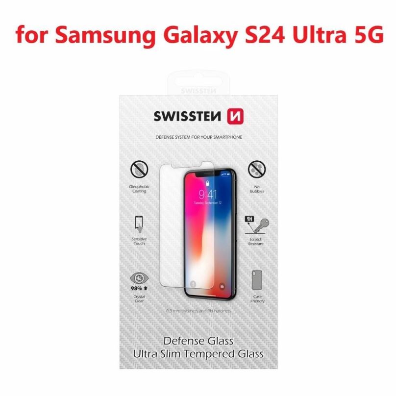 Ochranné sklo Swissten pro Samsung Galaxy S24 Ultra 5G