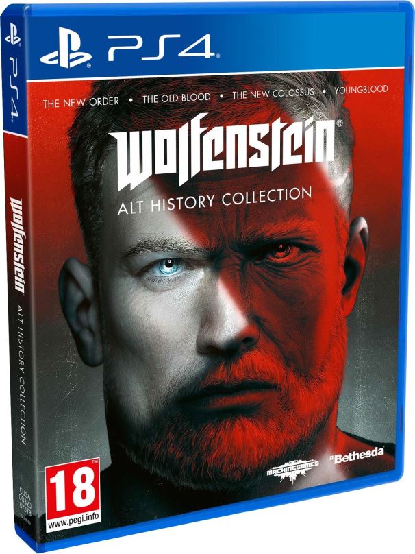 Hra na konzoli Wolfenstein: Alt History Collection - PS4
