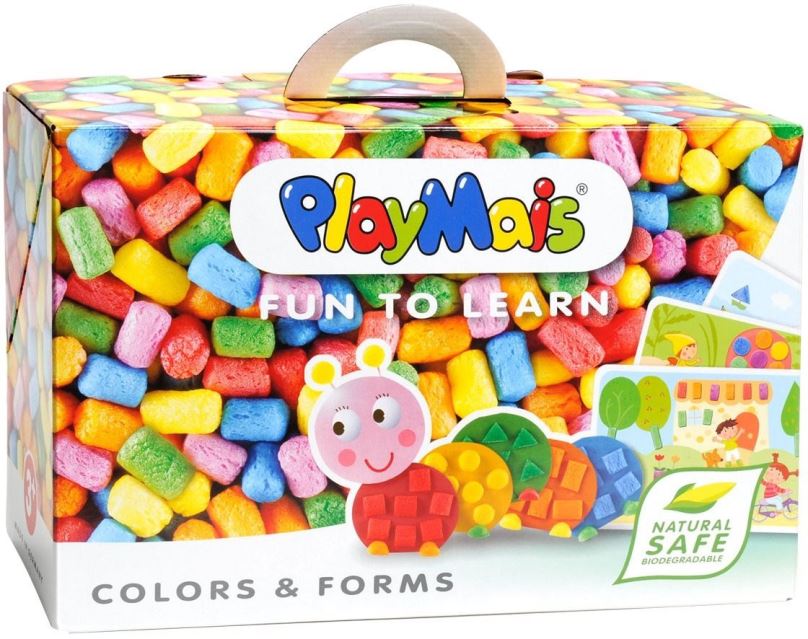 Vyrábění pro děti PlayMais Fun to Learn Barvy a tvary 550ks