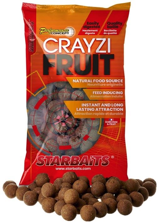 Starbaits Boilies Crayzi Fruit 2kg 20mm