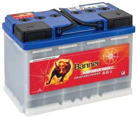 Trakční baterie BANNER Energy Bull 95601, 12V - 80Ah