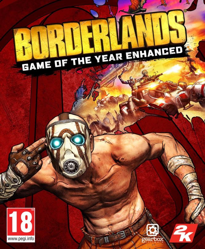Hra na PC Borderlands: Game of the Year Enhanced (PC) Klíč Steam