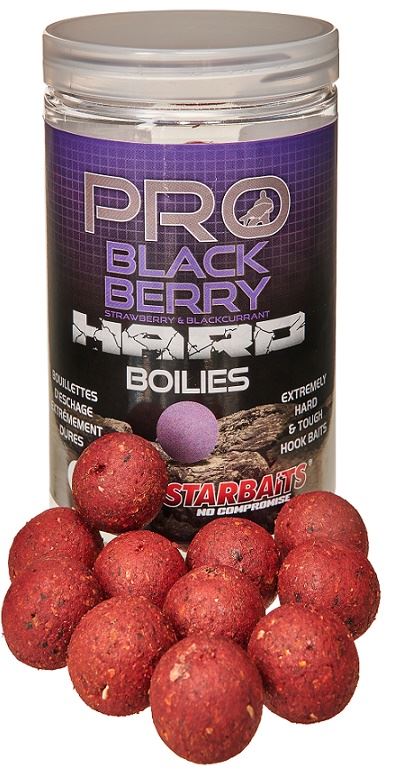 Starbaits Hard Boilies Pro Blackberry 200g 20mm