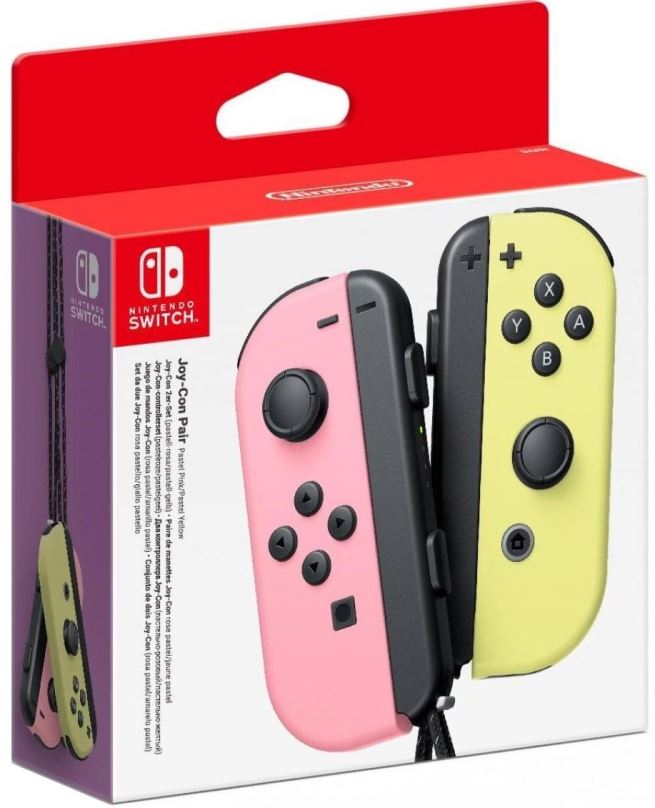 Gamepad Nintendo Switch Joy-Con Pair Pastel Pink/Yellow