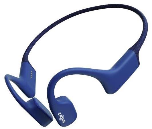 Bezdrátová sluchátka Shokz OpenSwim MP3 sluchátka před uši 4GB, modrá