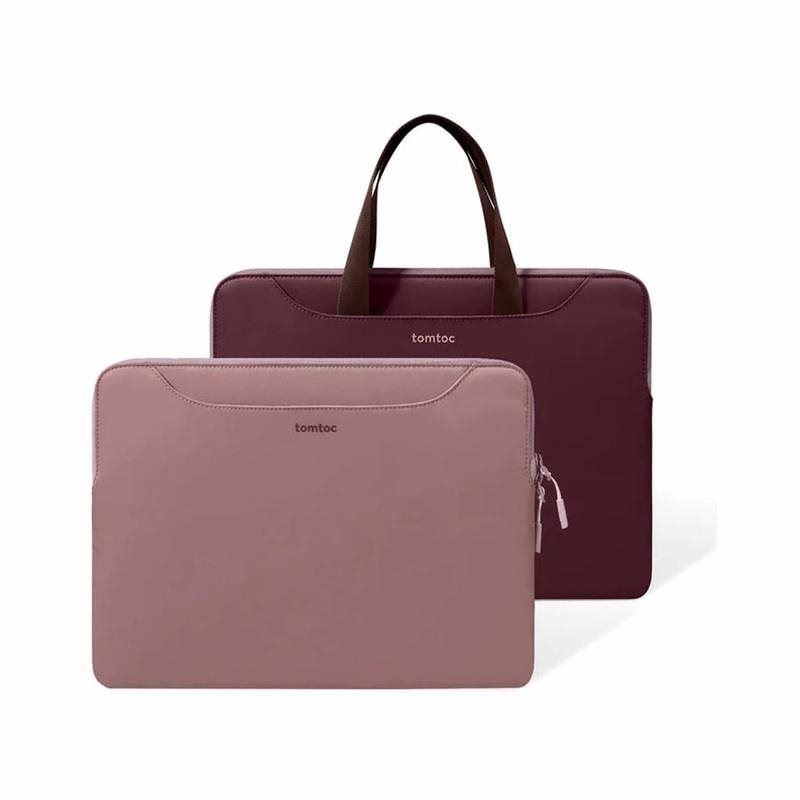 Taška na notebook tomtoc Light-A21 Dual-color Slim Laptop Handbag 13,5'', Raspberry