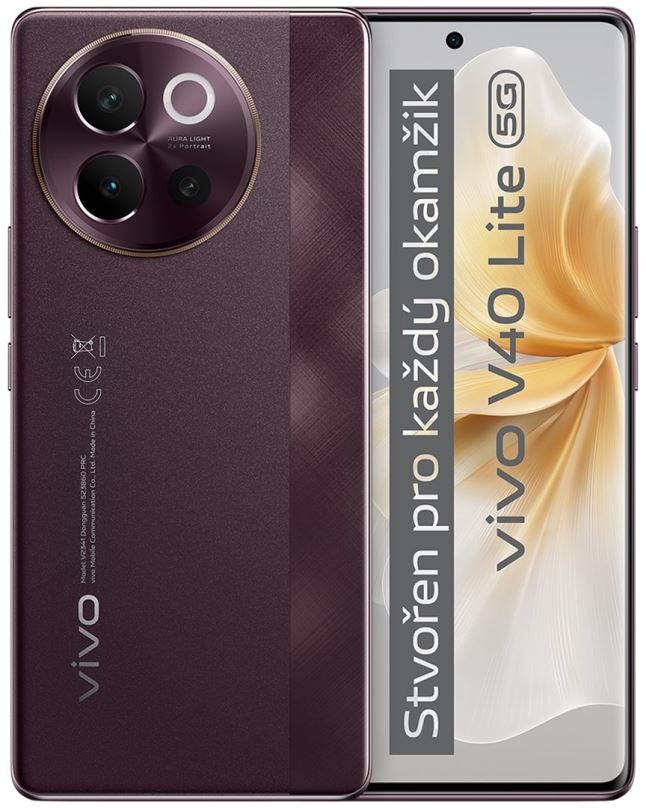 Mobilní telefon Vivo V40 Lite 8GB/256GB Classy Brown