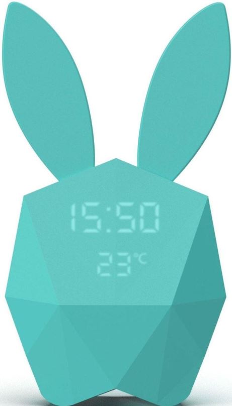 Chytrý budík Mob Cutie Clock Connect with app blue
