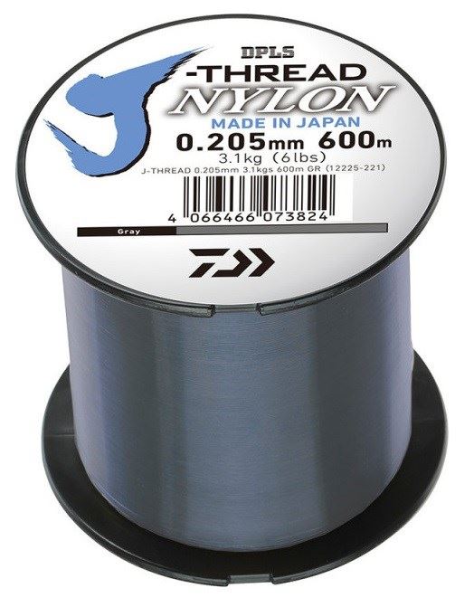 Daiwa Vlasec J-Thread Grey 600m 0,285mm 6,1kg