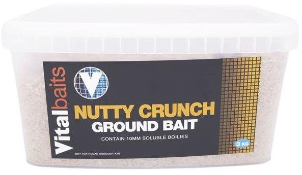 Vitalbaits Vnadící směs Nutty Crunch Bucket 3kg