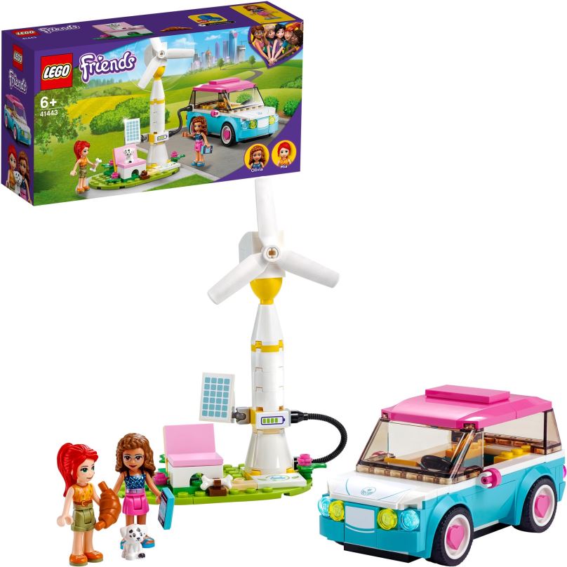 LEGO stavebnice LEGO® Friends 41443 Olivia a její elektromobil