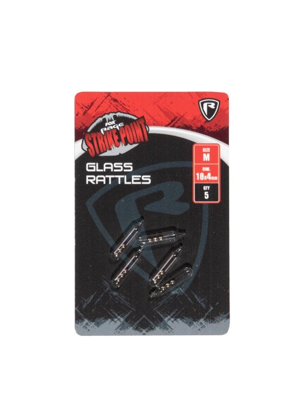 FOX Rage Chrastítko Strike Point Glass Rattle S 5ks