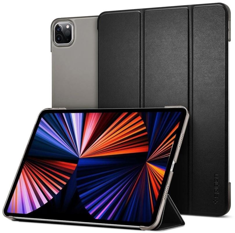 Pouzdro na tablet Spigen Smart Fold Black iPad Pro 11" 2021