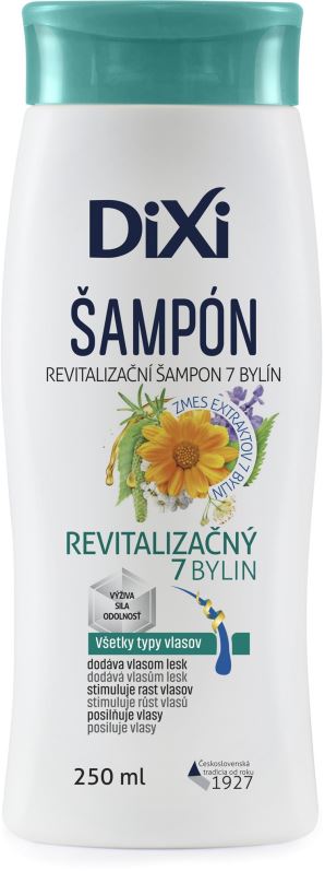 Šampon DIXI Revitalizační šampon 7 bylin 250 ml