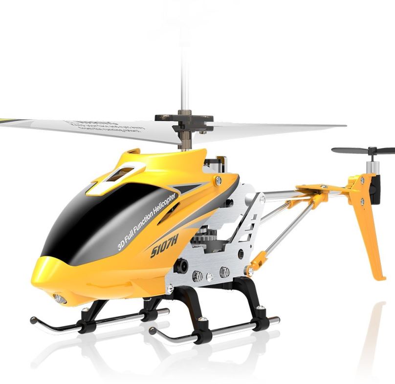 RC vrtulník Syma S107H s barometrem žlutá