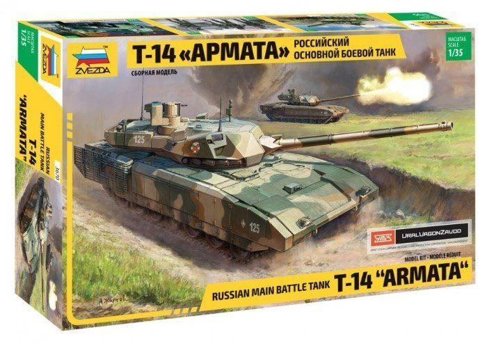 Plastikový model Model Kit tank 3670 - Russian Modern Tank T-14 "Armata"