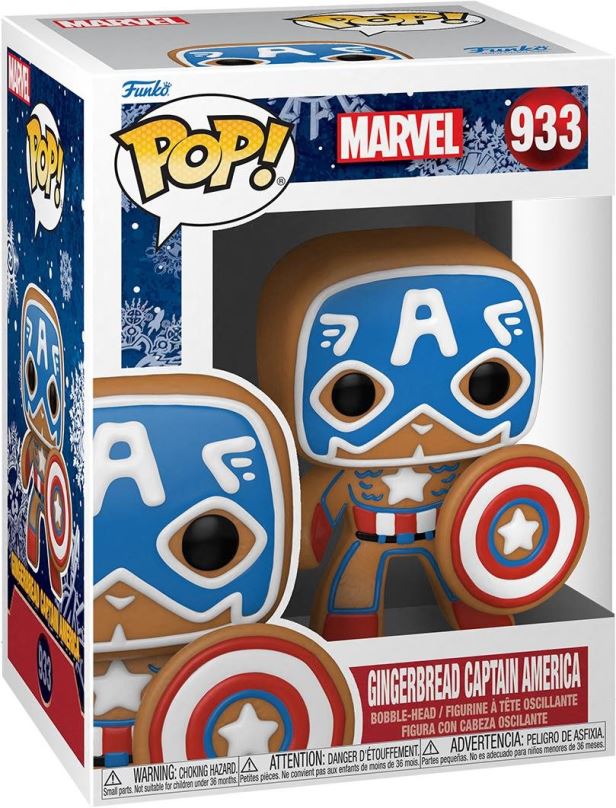Funko POP Marvel: Holiday- Captain America