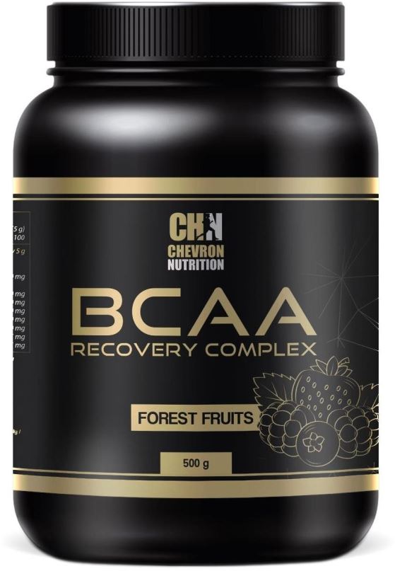 Aminokyseliny BCAA Recovery Complex 500 g lesní ovoce