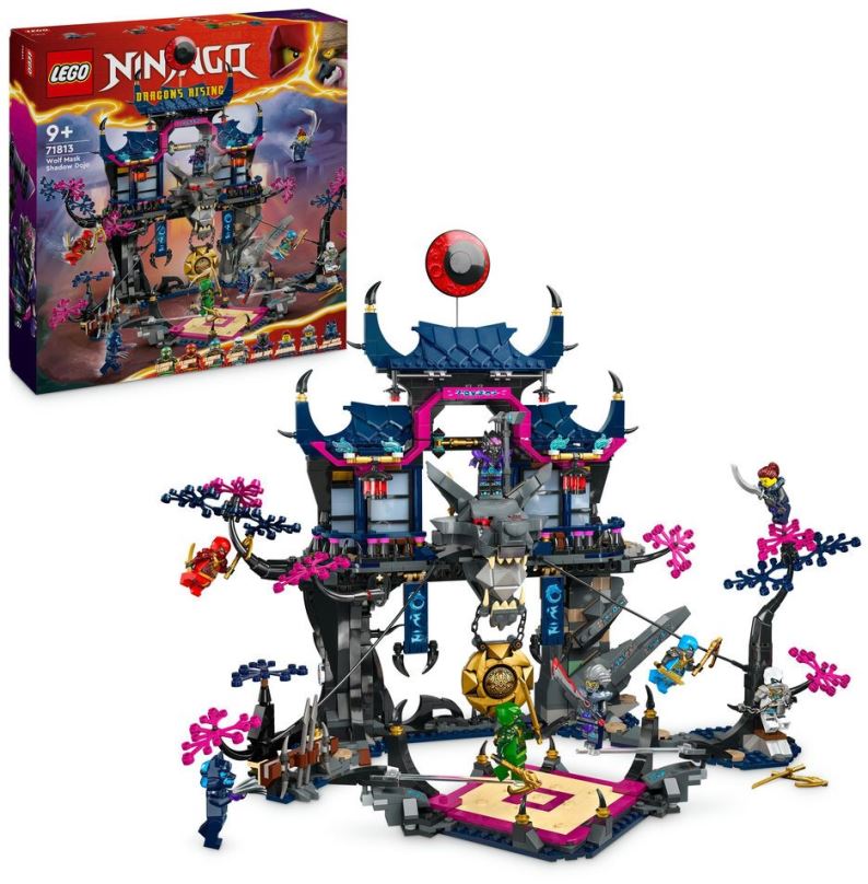 LEGO stavebnice LEGO® NINJAGO® 71813 Stínové dojo vlčí masky