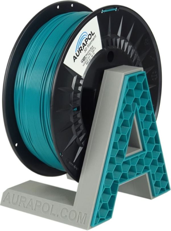 Filament AURAPOL PLA HT110 3D Filament Machine modrá 1 kg 1,75 mm