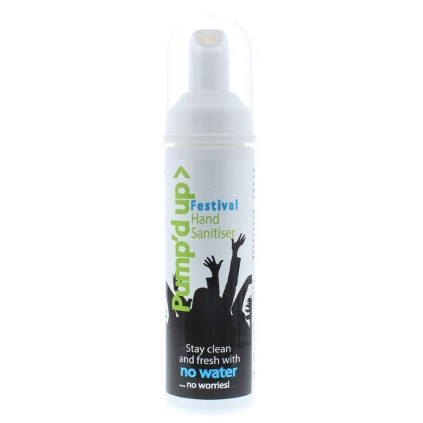 Pump'd UP Hand Sanitiser dezinfekční antibakteriální spray unisex 70ml - 99,999%