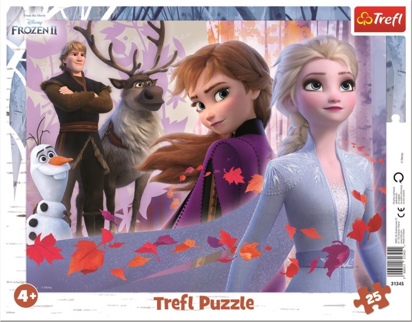 TREFL Puzzle Ledové království: Dobrodružství 25 dílků
