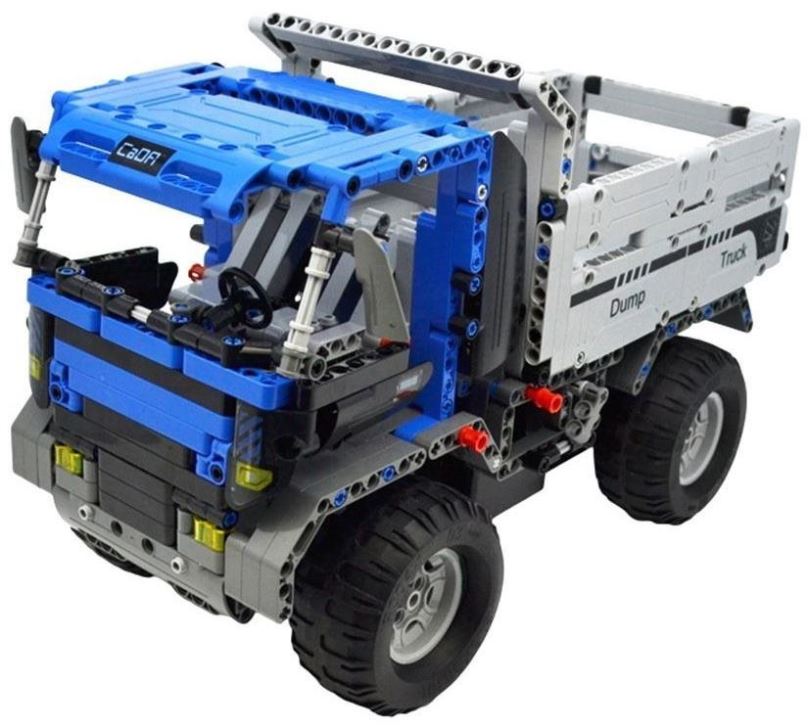 RC truck S-Idee Dump Truck- stavebnice na dálkové ovládání