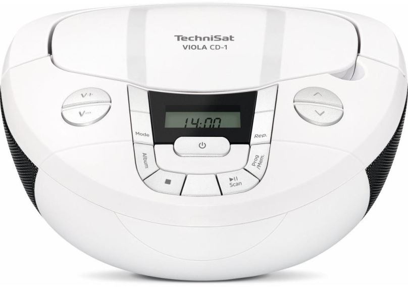 Rádio TechniSat VIOLA CD-1, white