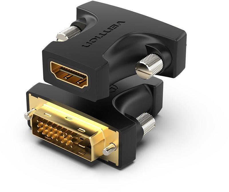 Redukce Vention HDMI (F) to DVI (24+1) Male Adapter Black