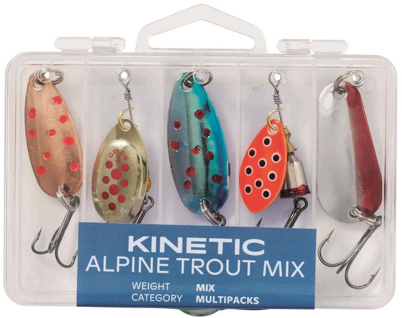 Kinetic Třpytka Alpine Trout Mix 5ks