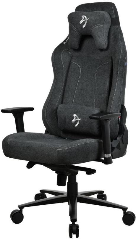 Herní židle AROZZI Vernazza XL Soft Fabric tmavě šedá