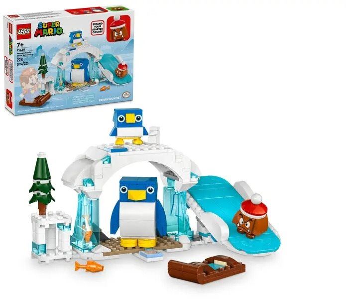 LEGO stavebnice LEGO® Super Mario™ 71430 Sněhové dobrodružství s rodinou penguin – rozšiřující set