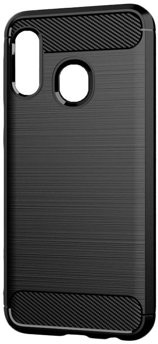 Kryt na mobil Epico Carbon pro Samsung Galaxy A20e - černý