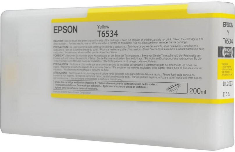 Cartridge Epson T6534 žlutá