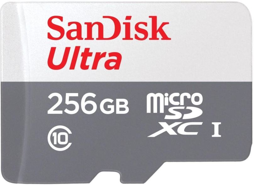Paměťová karta SanDisk MicroSDXC Ultra Lite + SD adaptér