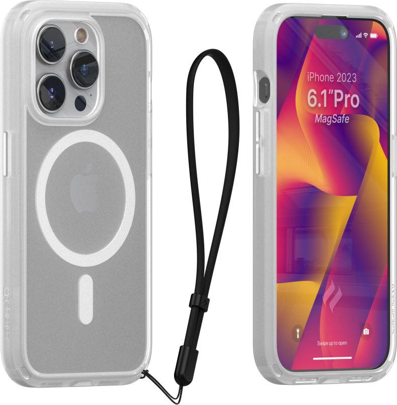 Kryt na mobil Catalyst Influence Case MagSafe Clear iPhone 15 Pro
