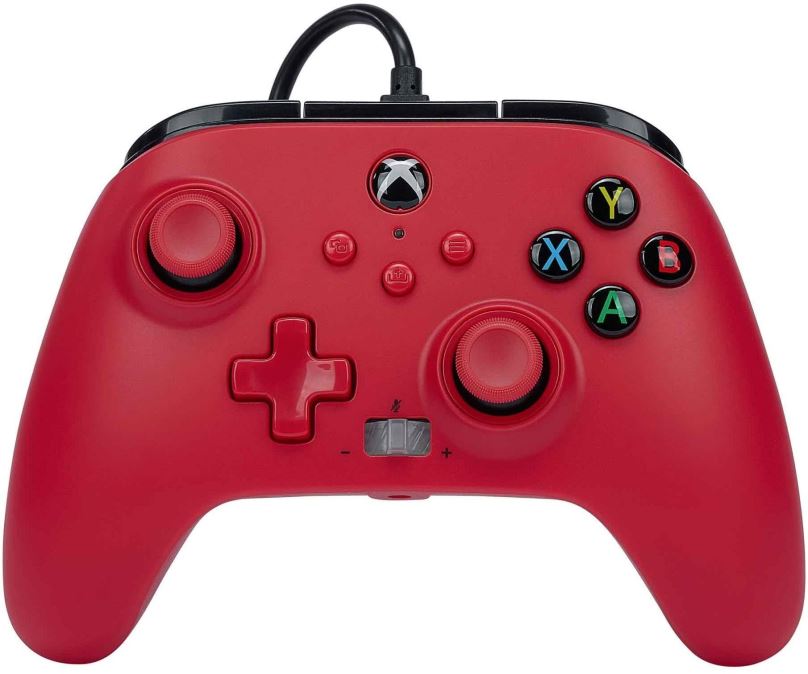 Gamepad PowerA Enhanced Wired Controller - Artisan Red - Xbox