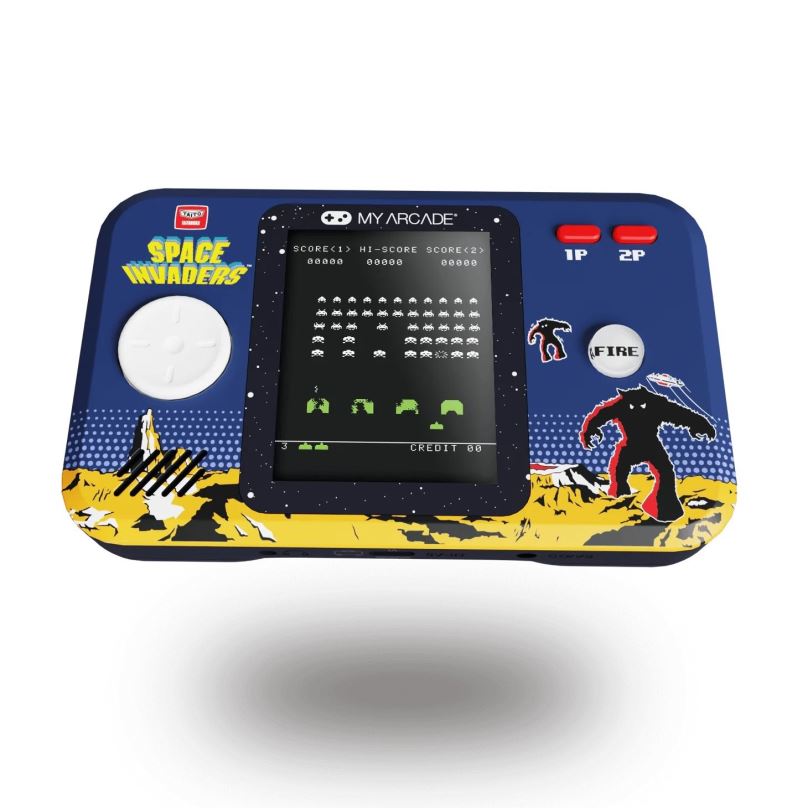 Herní konzole My Arcade Space Invaders - Pocket Player Pro