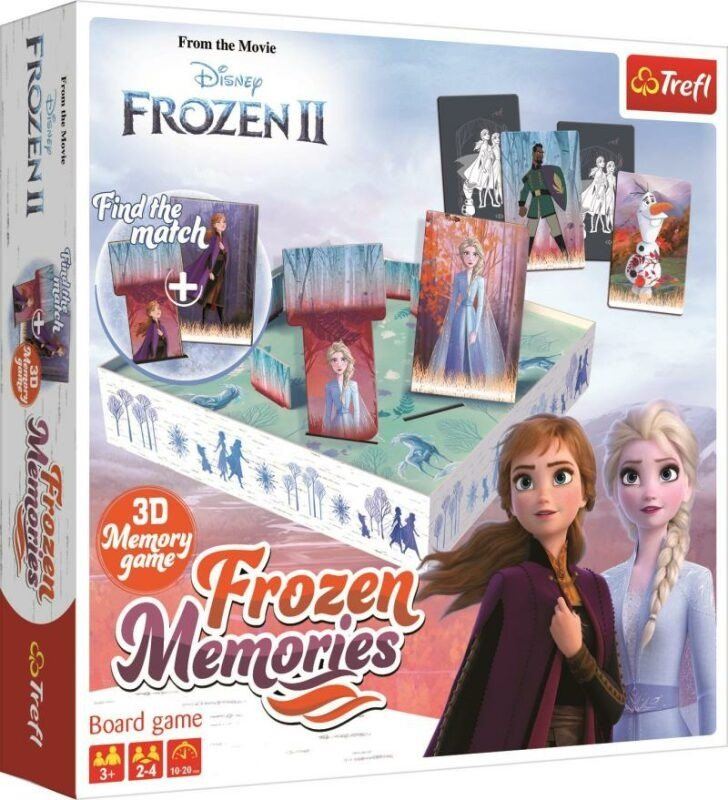 Desková hra Trefl Dětská hra Frozen Memories (Ledové království 2)