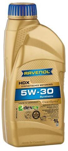 Motorový olej RAVENOL HDX SAE 5W-30; 5 L