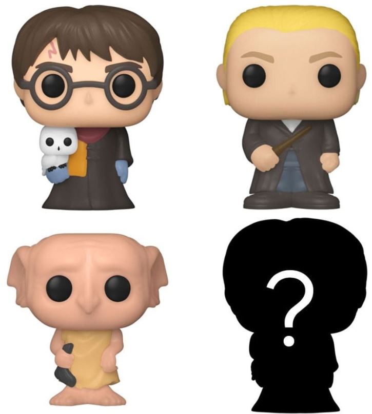 Funko Bitty POP: HP- Harry in robe w/scarf 4PK