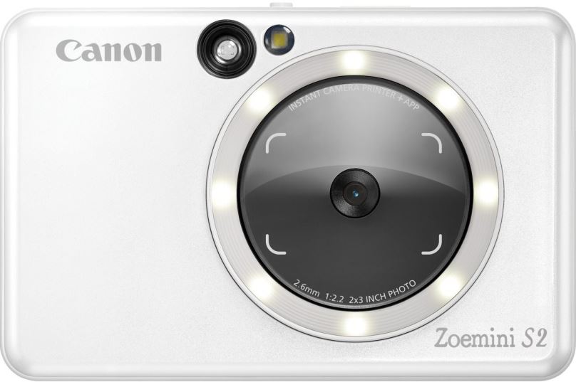 Instantní fotoaparát Canon Zoemini S2 bílá