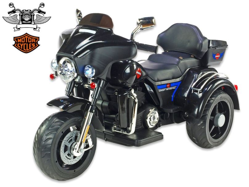 Motorka pro děti Big chopper Motorcycle, černý