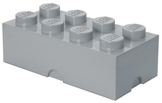 Úložný box LEGO Úložný box 8 250 x 500 x 180 mm - šedý