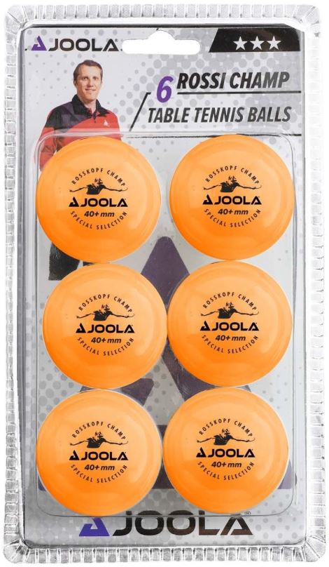 Míčky na stolní tenis Joola Rossi Champ 6ks oranžové